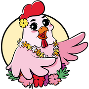 Kip Aloha damesmode